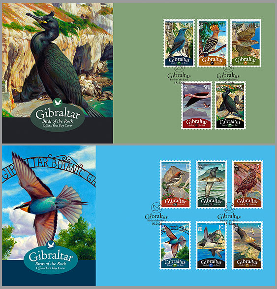 Definitive 2008 'Birds of Gibraltar'