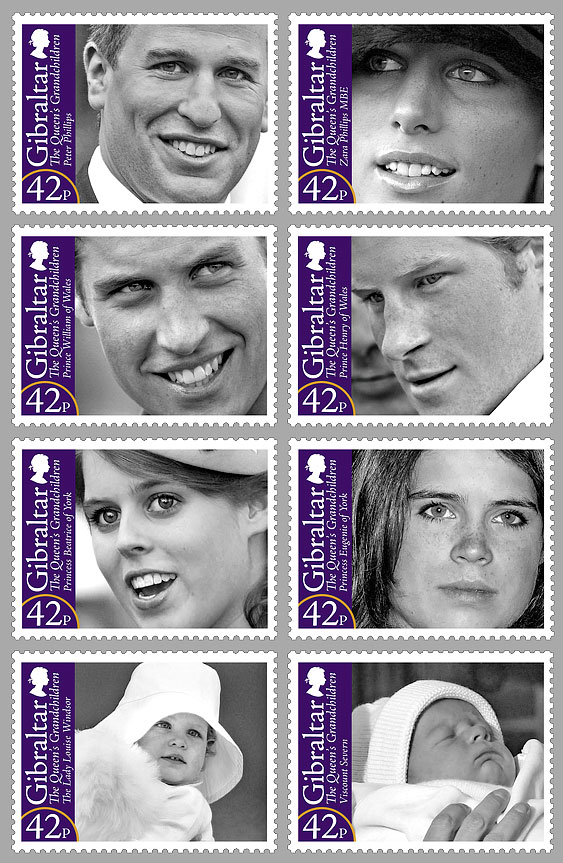 HM Queen Elizabeth II's Royal Grandchildren