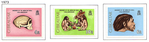 1973 125th Ann. of Gibraltar Skull