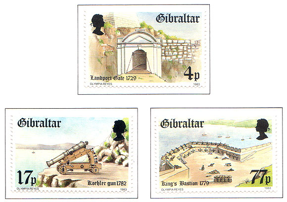 1983 Festung in Gibraltar