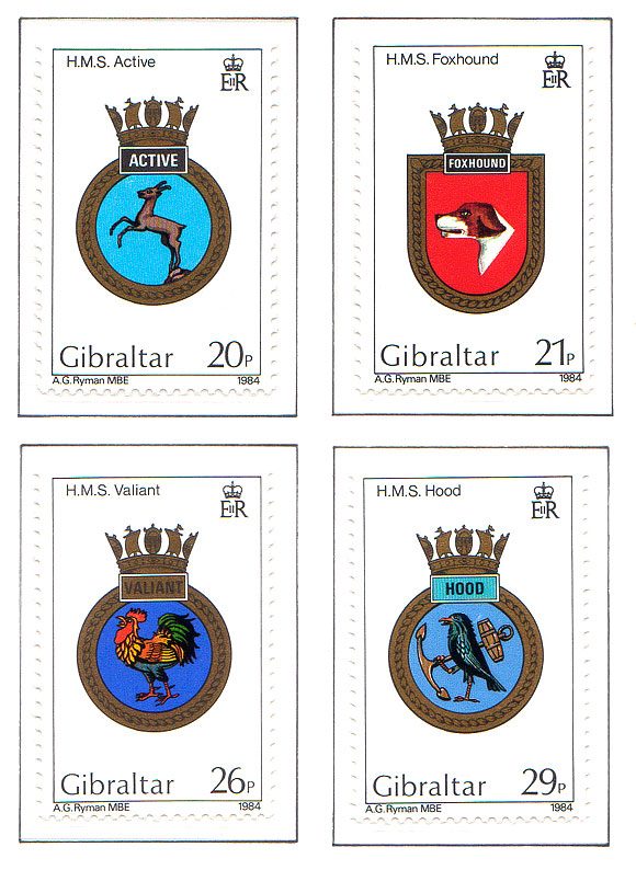 1984 Naval Crests Series III