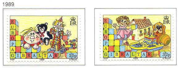 1989 Europa Children's Toys