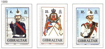 1989 50th Ann. Gibraltar Regiment