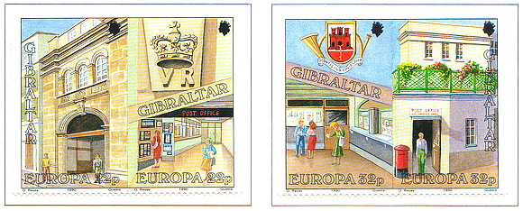 1990 Europa Cept. Oficinas Postales