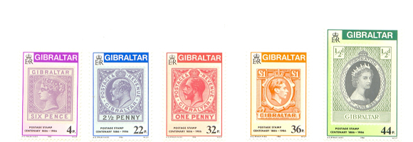 1986 Jahrhundert der ersten Briefmarke