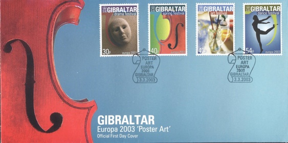 Europa 2003 art d'affiche