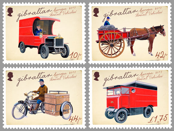  Europa 2013 'Postal Vehicles