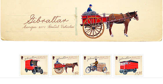  Europa 2013 'Postal Vehicles