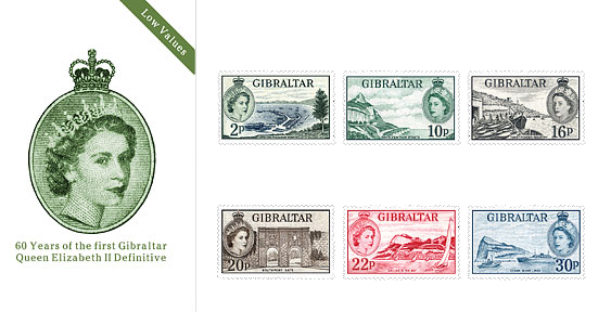 60 Years of the first Gibraltar Queen Elizabeth II