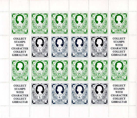 1981 Extremely Rare Stamp Sheet