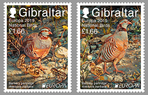 Europa 2019 National Birds