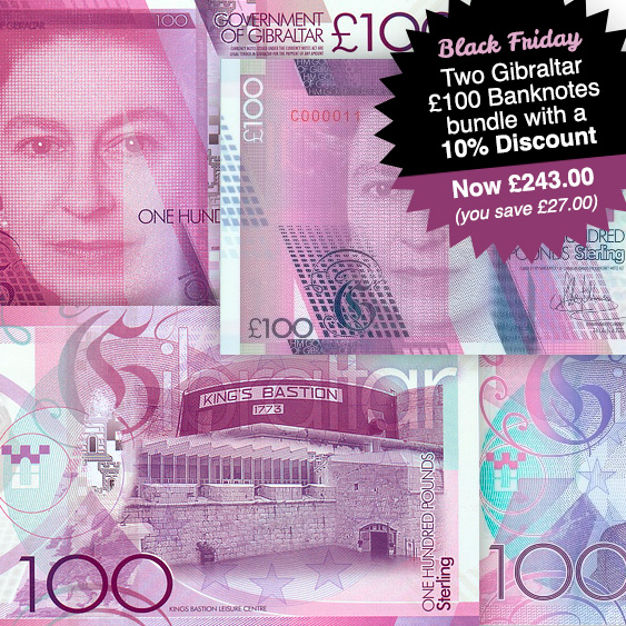 £100 Banknotes bundle with 10% Discount