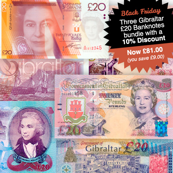 £20 Banknotes bundle with 10% Discount