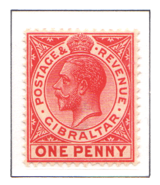 1921-1927 King George V 1d