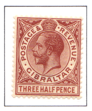 1921-1927 King George V 1d