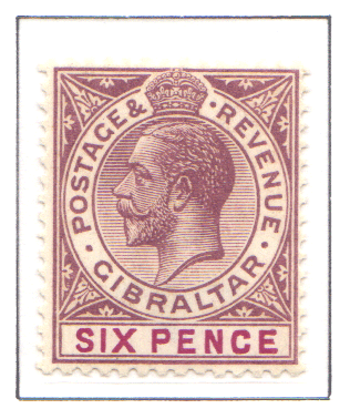 1921-1927 King George V 6d