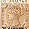 1889 Königin Victoria Doppelbelichtung Pesetas
