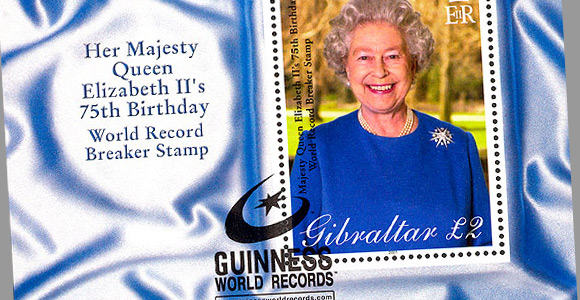 Guinness World record for HM QEII