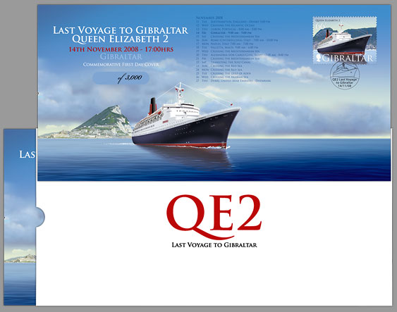 QE2 Last Voyage Commemorative FDC