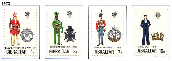 1972 Uniformes Militares