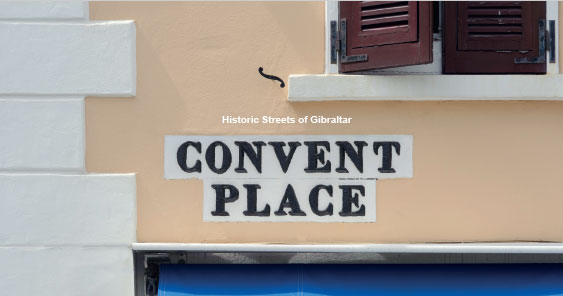 Historische Straßen von Gibraltar