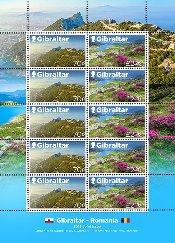 Gibraltar - Romania Joint Issue