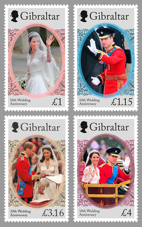 The Duke & Duchess of Cambridge 10th Wedding Anniv