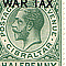 1918 Roi George V WAR TAX