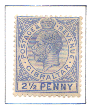 1921-1927 King George V 2½d