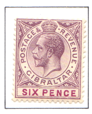 1912 King George V 6d