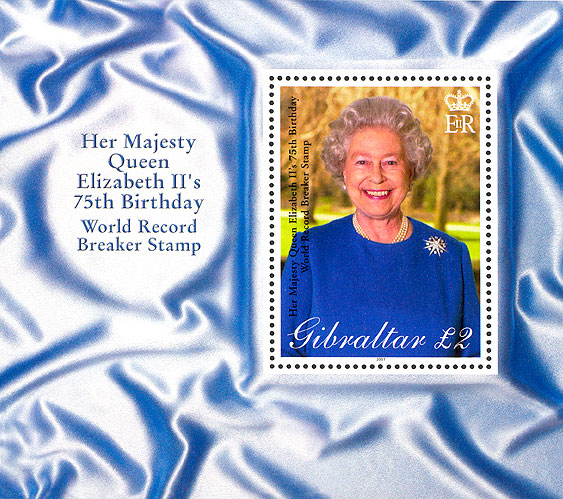 Guinness World record for HM QEII