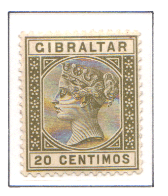 1889 QV Spanish Currency 20c