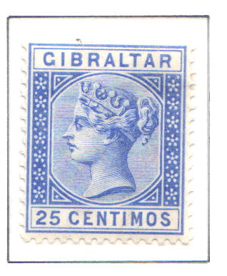 1889 QV Spanish Currency 25c