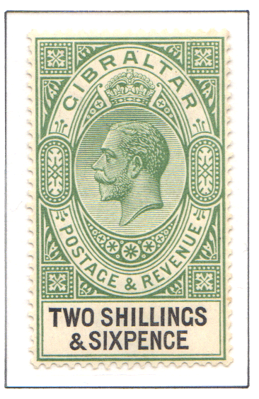 1925 King George V 2/6s