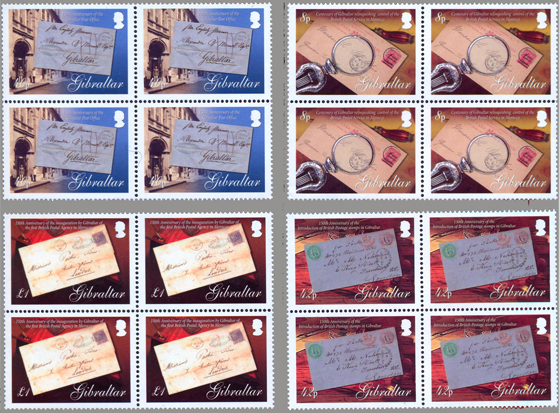 Gibraltar Postal Anniversaries