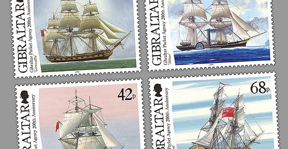 Le service postal maritime de Gibraltar, 200e anni